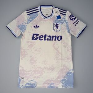NWT Adidas 25/26 Aston Villa Third Jersey Player Edition Men’s Size Small KA0861